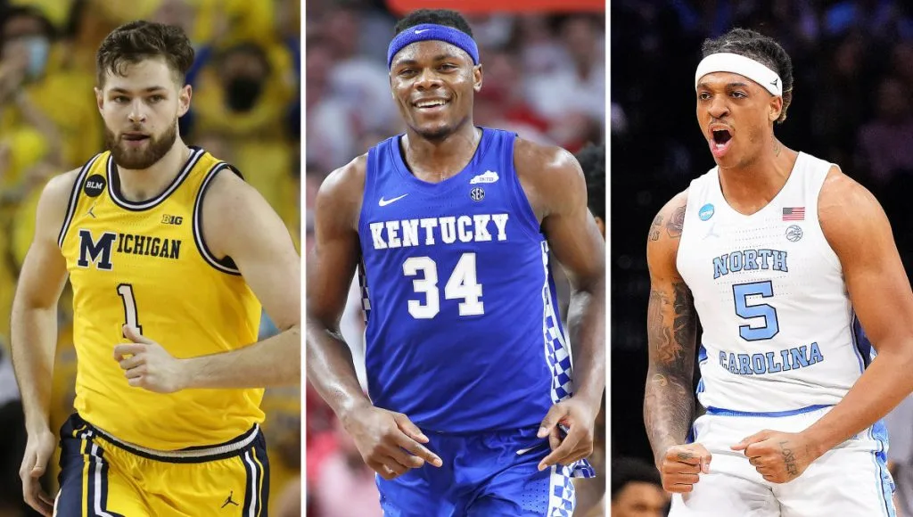 College basketball players